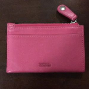 Coach coin/card holder